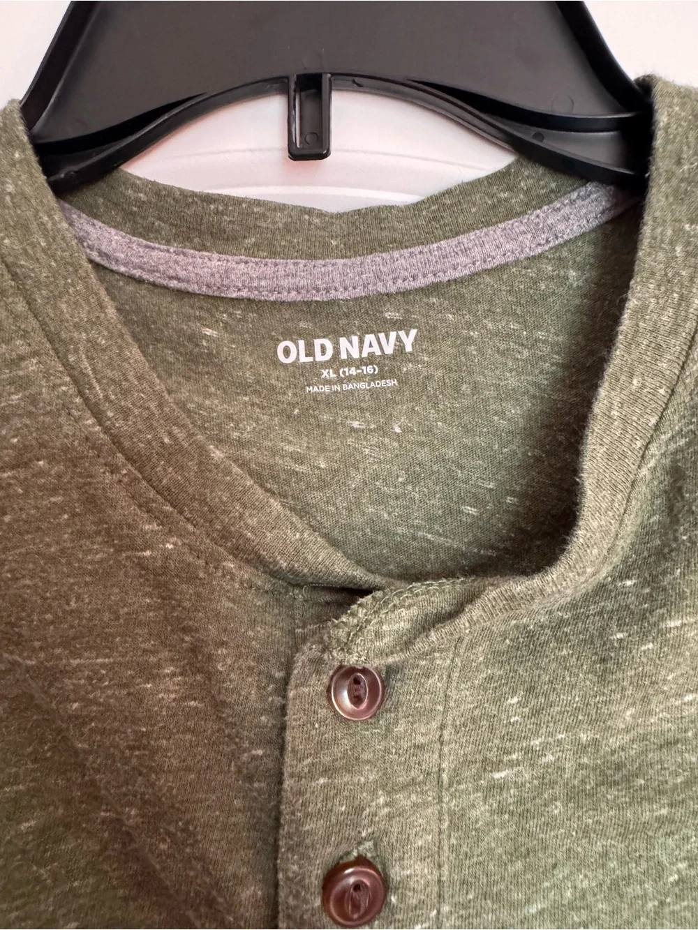 Old Navy Boys Short-Sleeve Henley Trio